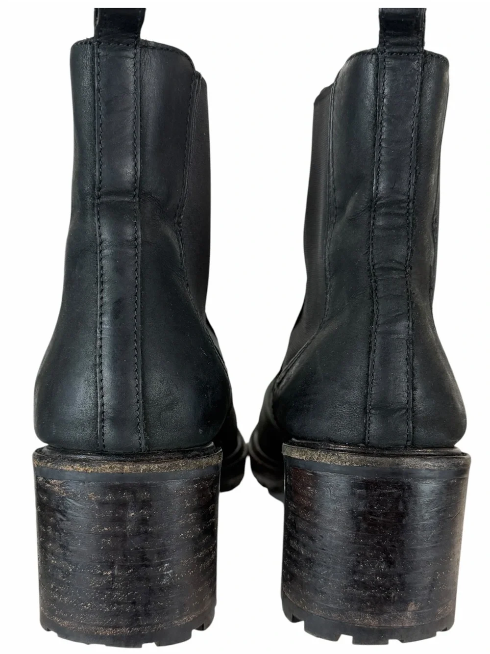 Thursday Boot Co Everyday Knockout Chelsea High Block Heel Water Resistant Boot